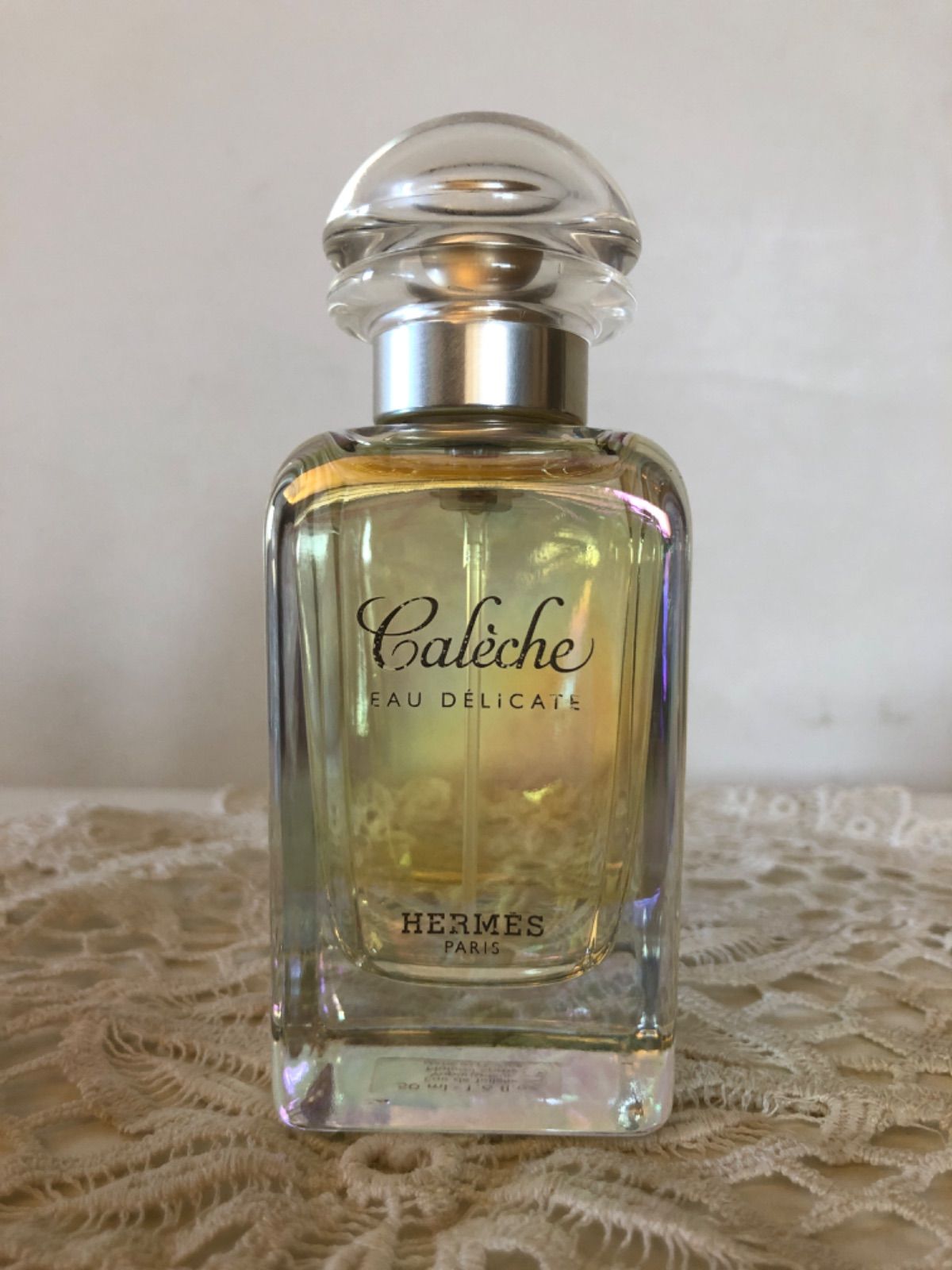 エルメス カレーシュ オーデリカート CALECHE EAU DELICATE 100ml 香水 ガラス レディース HERMES 【222-84005】