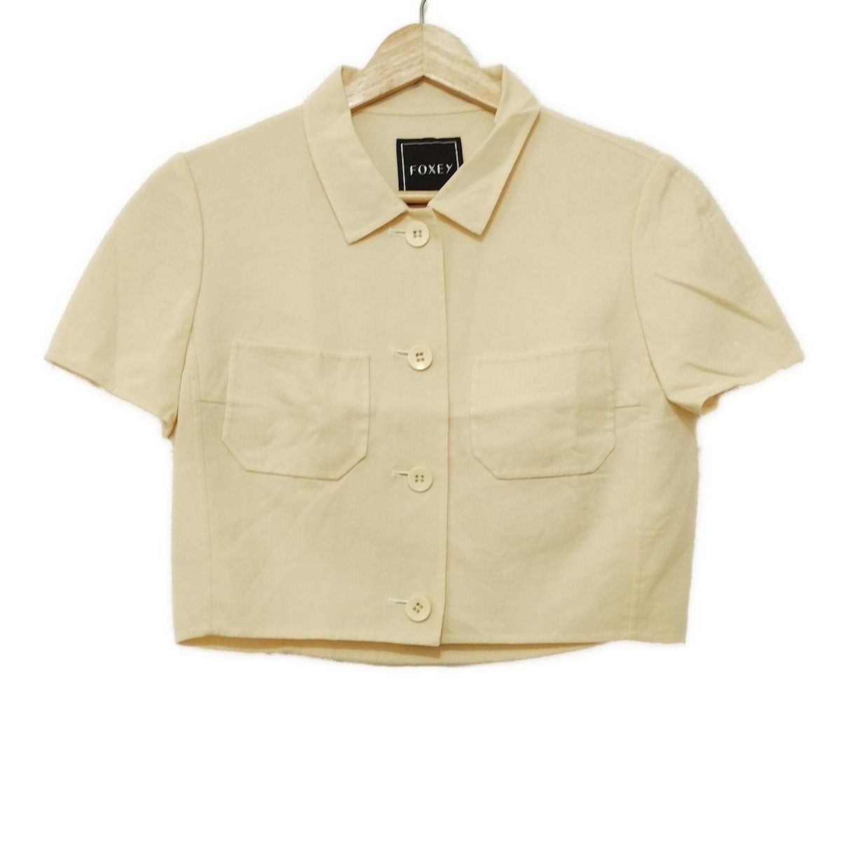 FOXEY(フォクシー) 半袖シャツブラウス サイズ38 M レディース美