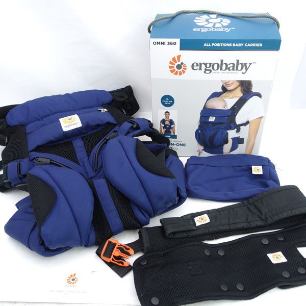 ergobaby / エルゴベビー オムニ360 クールエアメッシュ オールインワン　コバルト  子供用品【中古】 