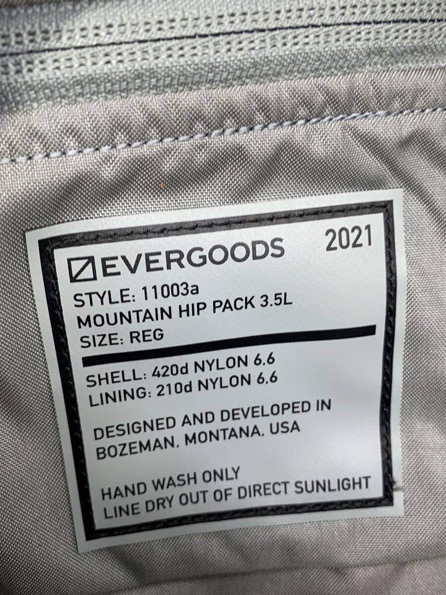 EVERGOODS Mountain Hip Pack 3.5L ウエストバッグ ナイロン 11003a