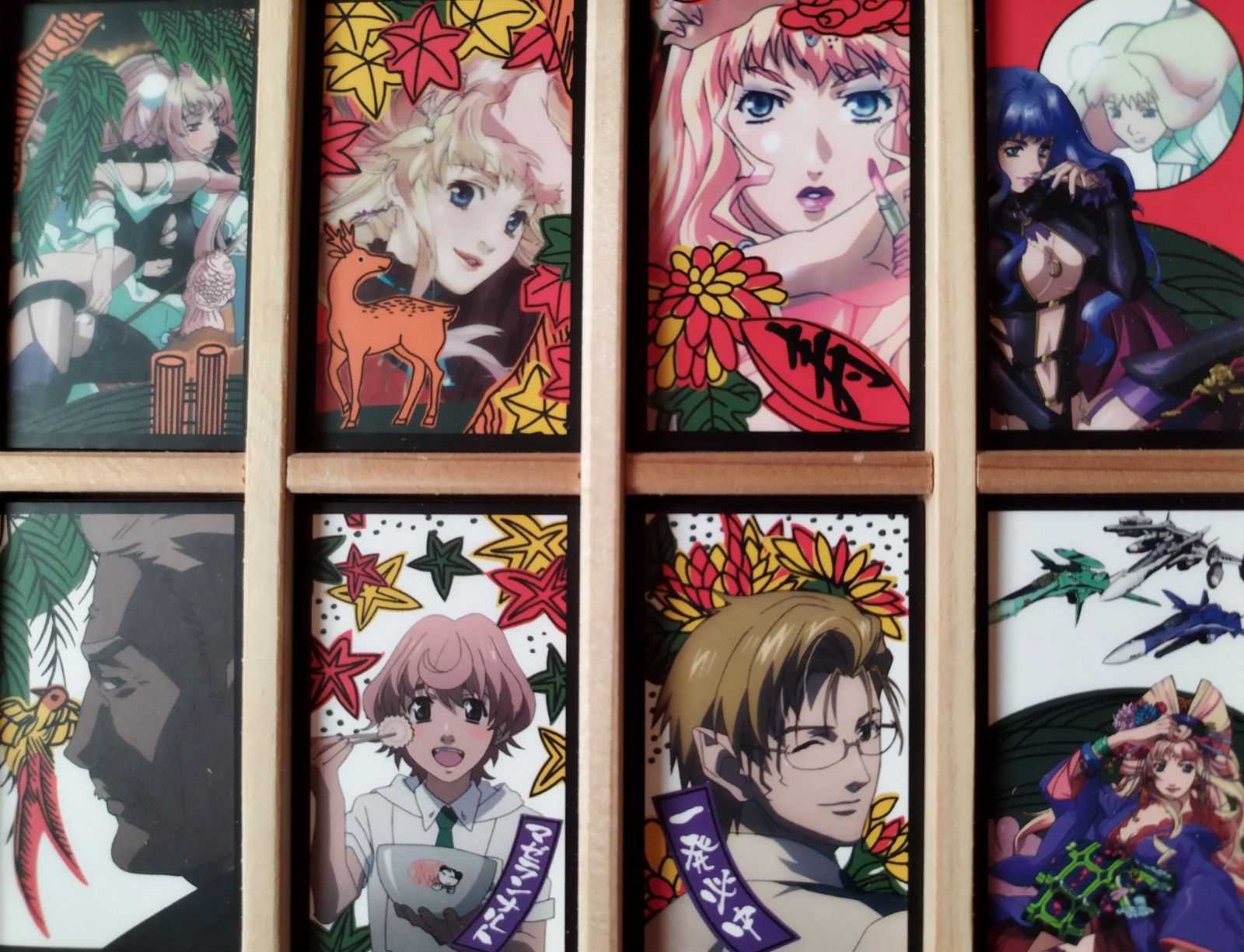 恋々娘札 薄桜鬼 碧血録花絵札 組子入り木製額縁 - メルカリ