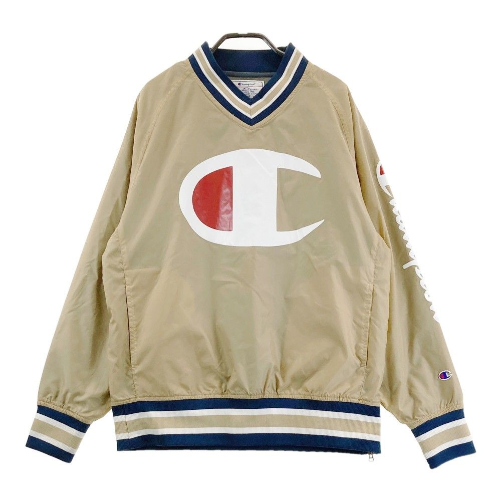 サイズ：MEDIUM BEAMS GOLF ビームスゴルフ ×champion 裏地付ブルゾン スニードジャック  ベージュ系 [240101268023] ゴルフウェア メンズ ストスト