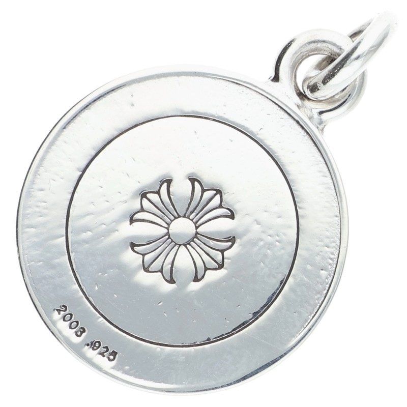  クロムハーツ CHRM ANGL MDL エンジェルメダルチャーム V 2 シルバーネックレストップ メンズ ネックレス アクセサリー