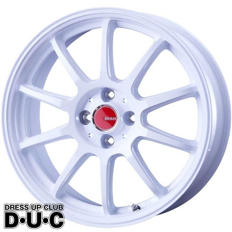 【個人宅配送不可】 INFINITY/インフィニティ F10 17インチ ホイール4本セットWH ホワイト 17-7.0 4-100+42 安心JAWA認証