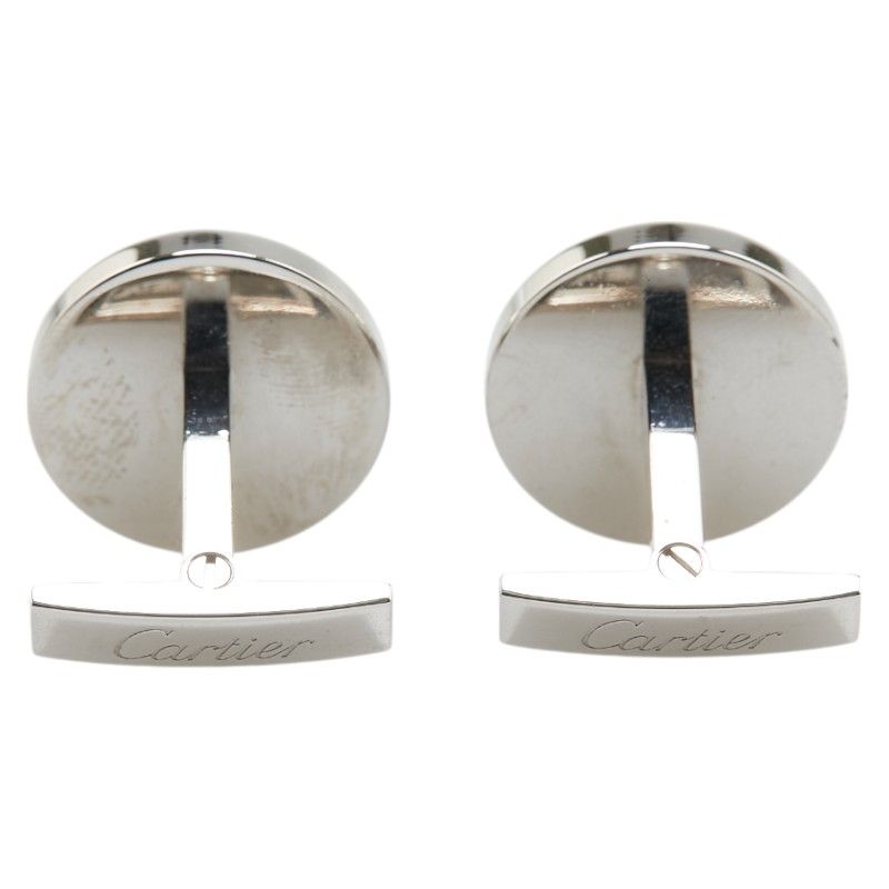美品★9D301 カルティエ カフス ロゴ Silver925 メンズ シルバー 楽天市場】【ジュエリー】Cartier カルティエ サントス ドゥ