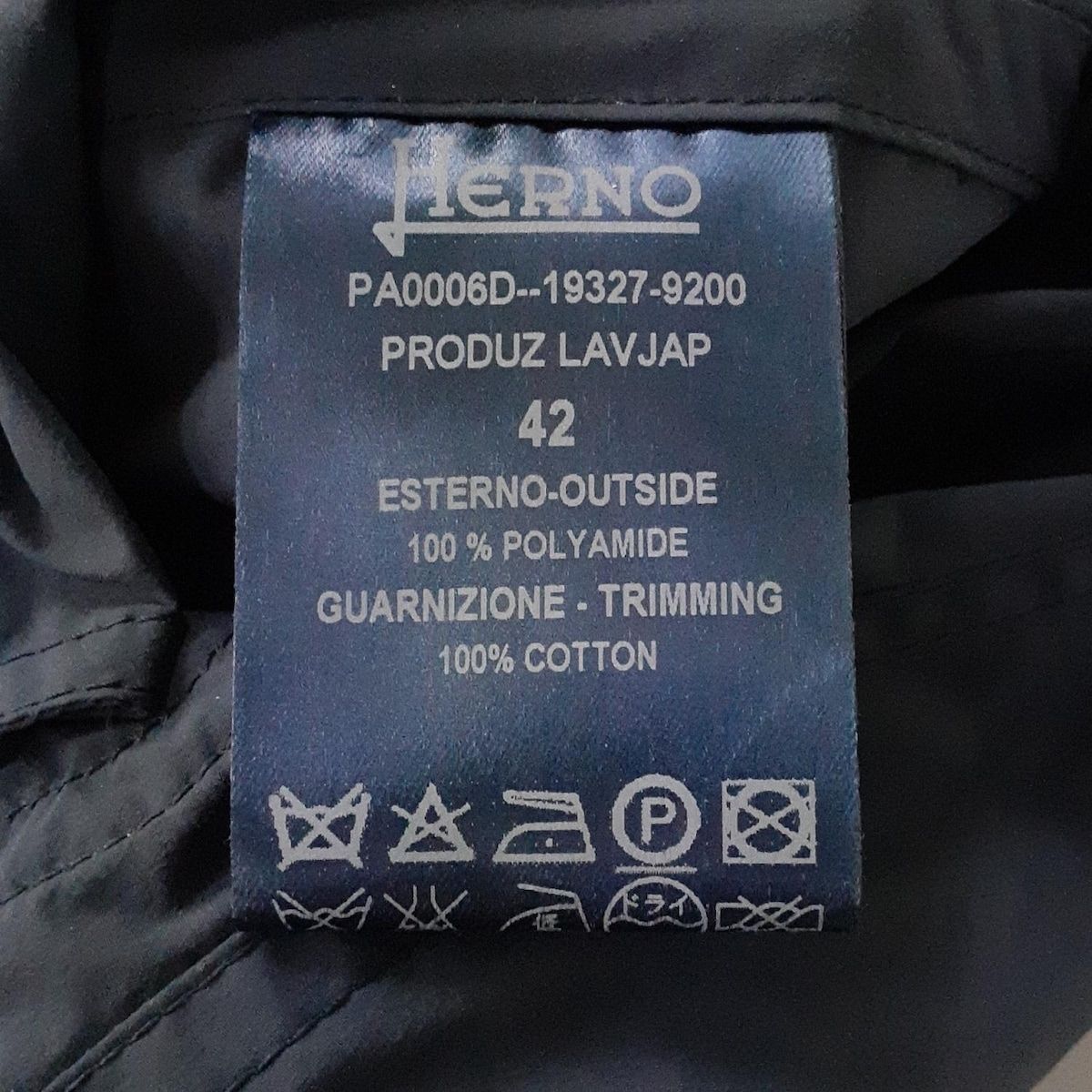 HERNO(ヘルノ) コート サイズ42 M レディース美品 - ネイビー