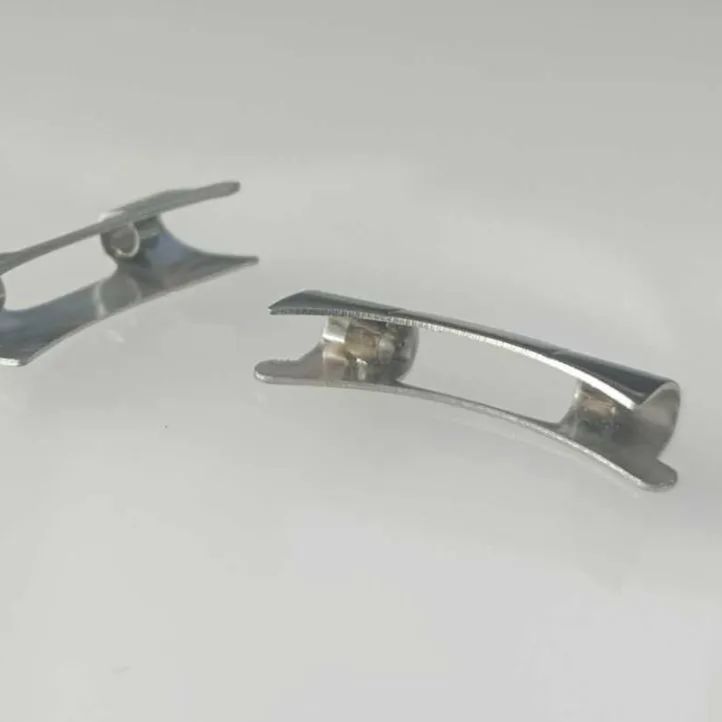FF257 19mm 腕時計 修理交換用 社外部品 弓カン フラッシュ