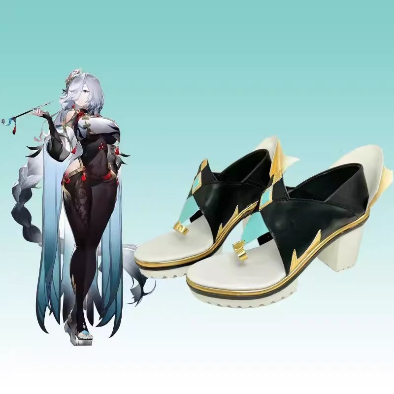 cosplay 仮装 原神 げんしん 蛍 行秋 申鶴 雲菫ナヒーダ の靴