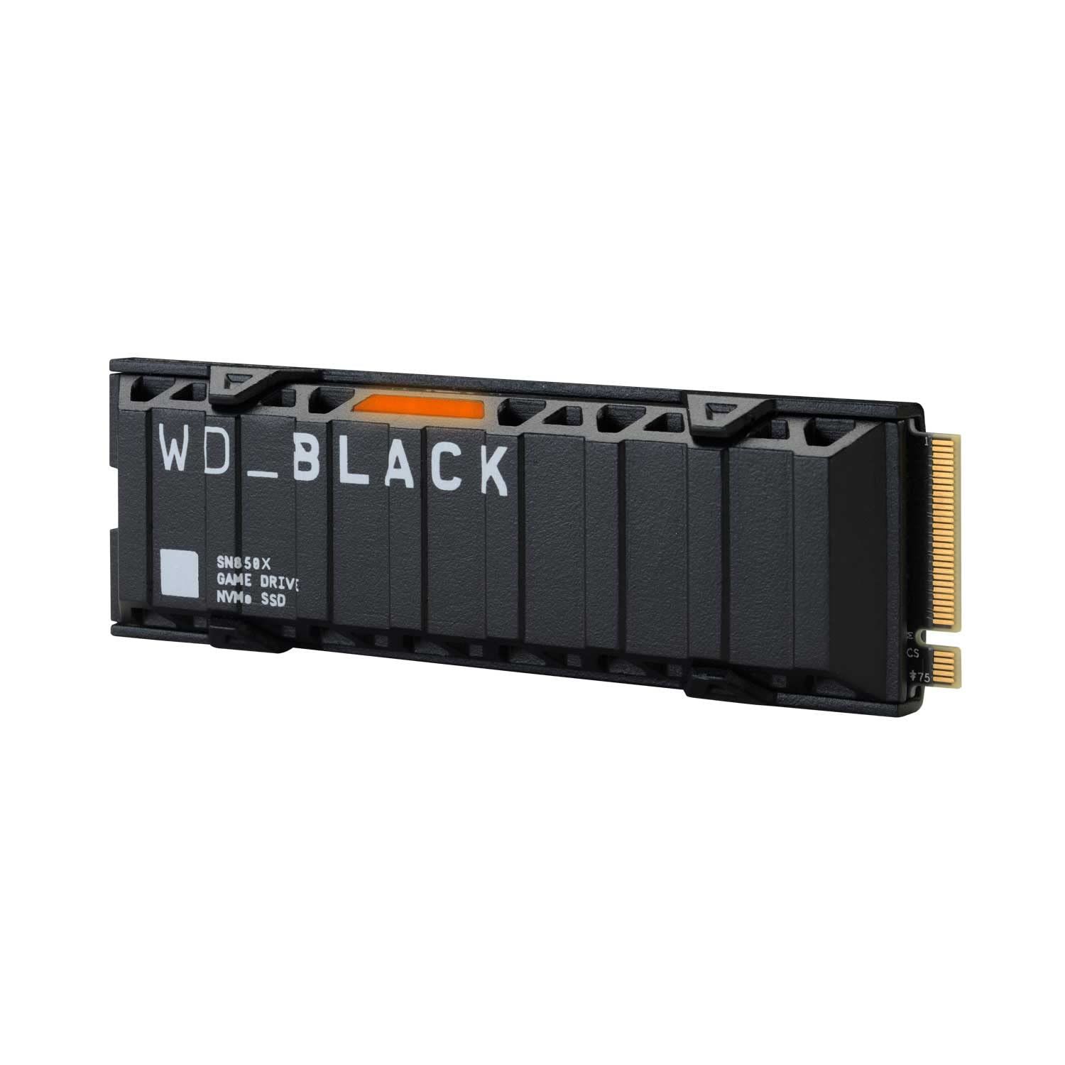 Western Digital ウエスタンデジタル WD BLACK M.2 SSD 内蔵 ヒートシンク搭載 4TB PS5動作 済 NVMe PCIe Gen4 x4 WDS400T2XHE-EC SN850X 正規取扱代理店 4TB
