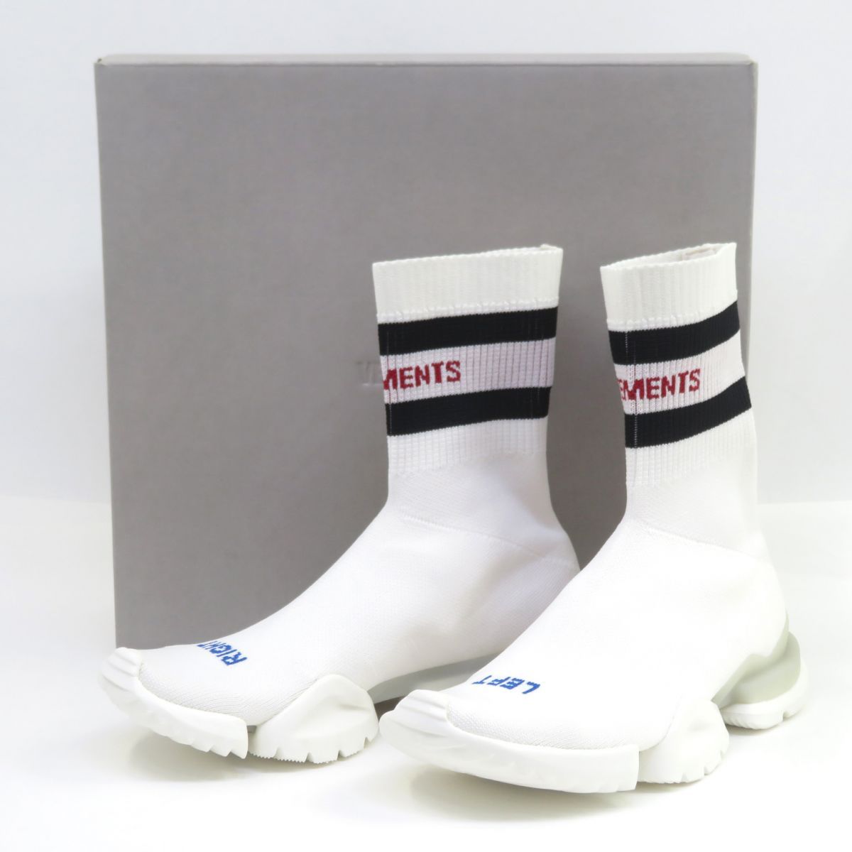 vetements ヴェトモン リーボック ソックススニーカー VETEMENTS 
