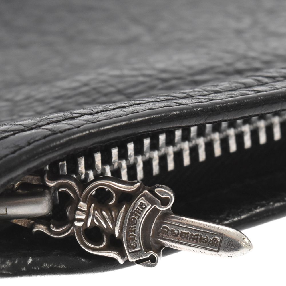 CHROME HEARTS (クロムハーツ) FLAT MED PLAIN プレーンダガージップ