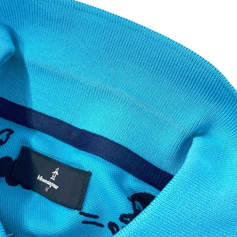 サイズ：M MUNSING WEAR マンシングウェア 半袖ポロシャツ