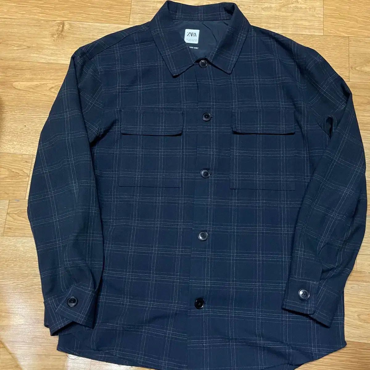 ザラ ( Zara ） ポケット シャツ XL サイズ （ 110
