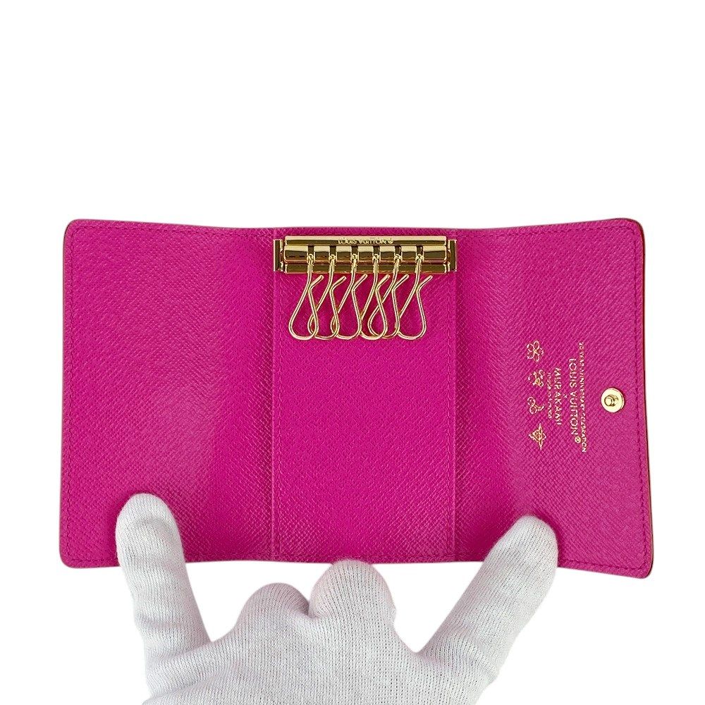 ☆希少未使用☆イルビゾンテ ６連キーケース MALVA マルヴァ ペールアイリス ☆希少未使用☆イルビゾンテ 6連キーケース MALVA マルヴァ ペール