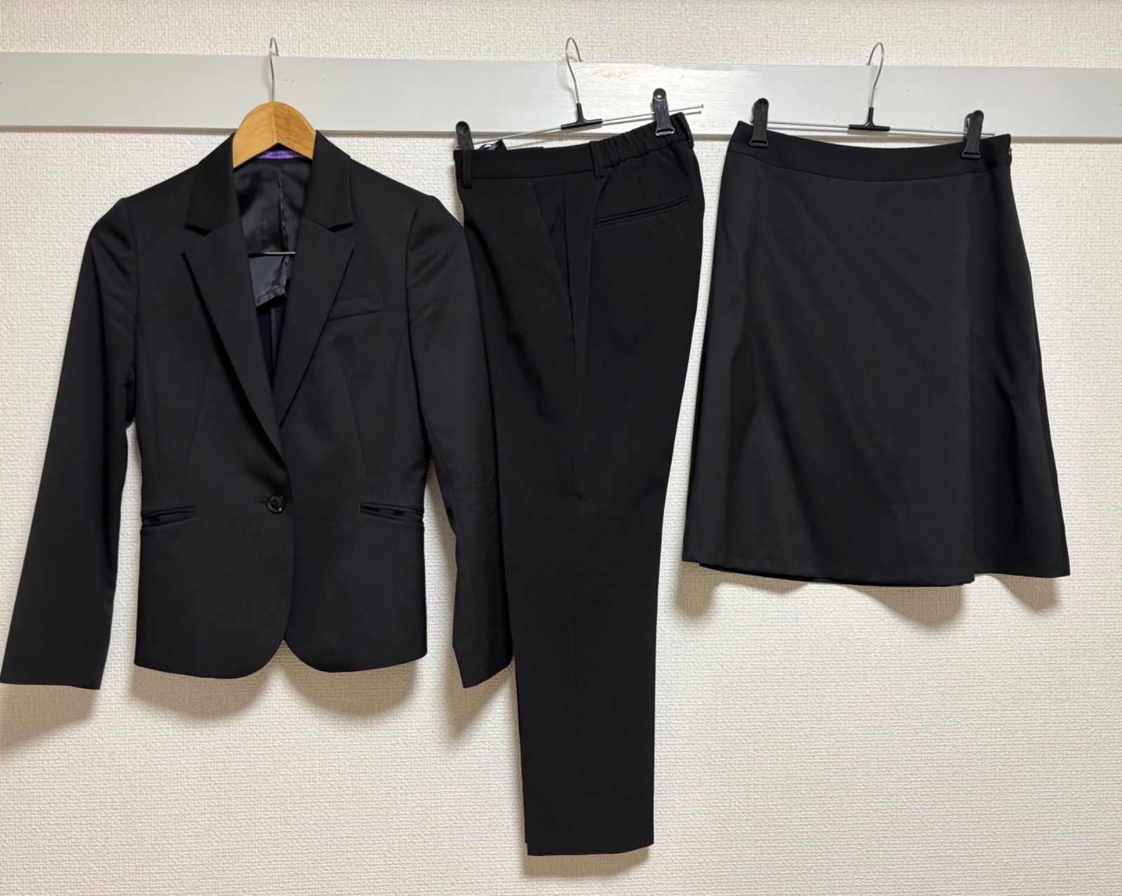 AOKI LES MUES レディース スーツ 2点セット AOKI LES MUES レディース スーツ 2点セット