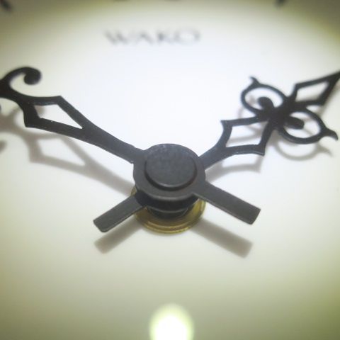 銀座 和光 WAKO 八角形 ゴールド インテリア掛け時計 動作品 - メルカリ