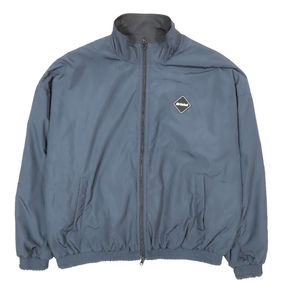 17AW F.C. Real Bristol エフシー ルブリストル 38STAR REVERSIBLE BLOUSON リバーシブル ジャケット ブルゾン ネイビー L メンズ 古着