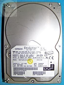 【中古-非常に良い】 120GB 内蔵HDD HDS722512VLAT20 7200rpm Ultra ATA100