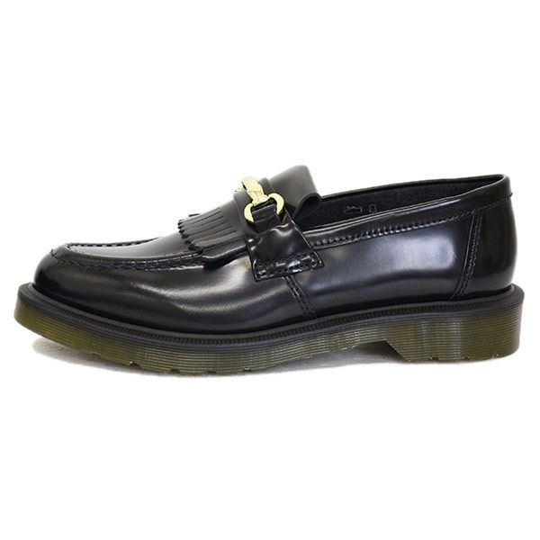 24日まで❗️Dr.Martens ADRIAN SNAFFLE UK4 Dr. Martens Adrian Snaffle Loafer Marbled Hairy Suede Yellow