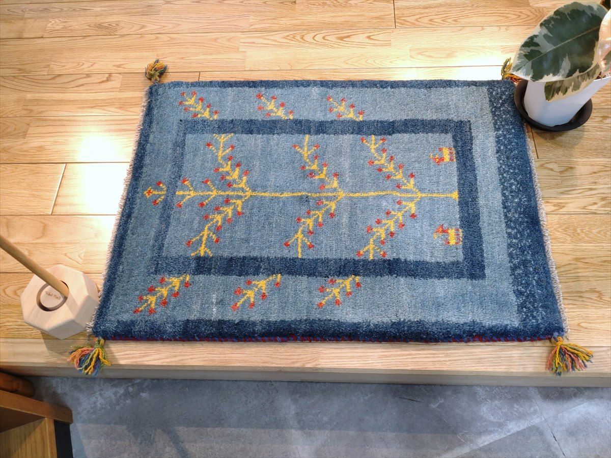 最高級　インポートマット　テンシン90段　毛100%　手織り　段通　ダンツー 最高級 インポートマット テンシン90段 毛100% 手織り 段通 ダンツー