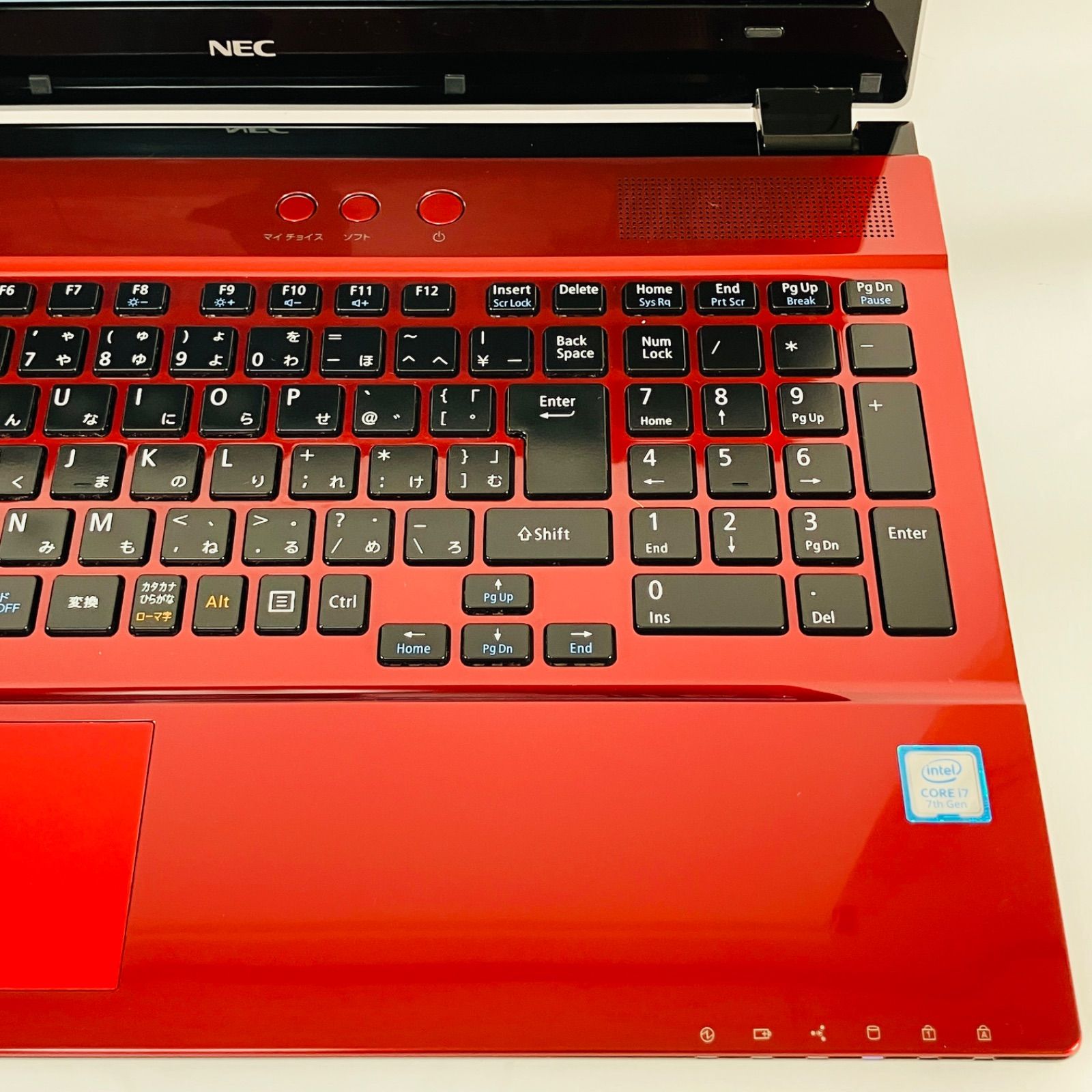 【超美品】NECノートパソコン✨快適SSD✨カメラ付✨人気色レッド✨8G PC-NS150HAR ノートパソコン LAVIE Note Standard ルミナスレッド