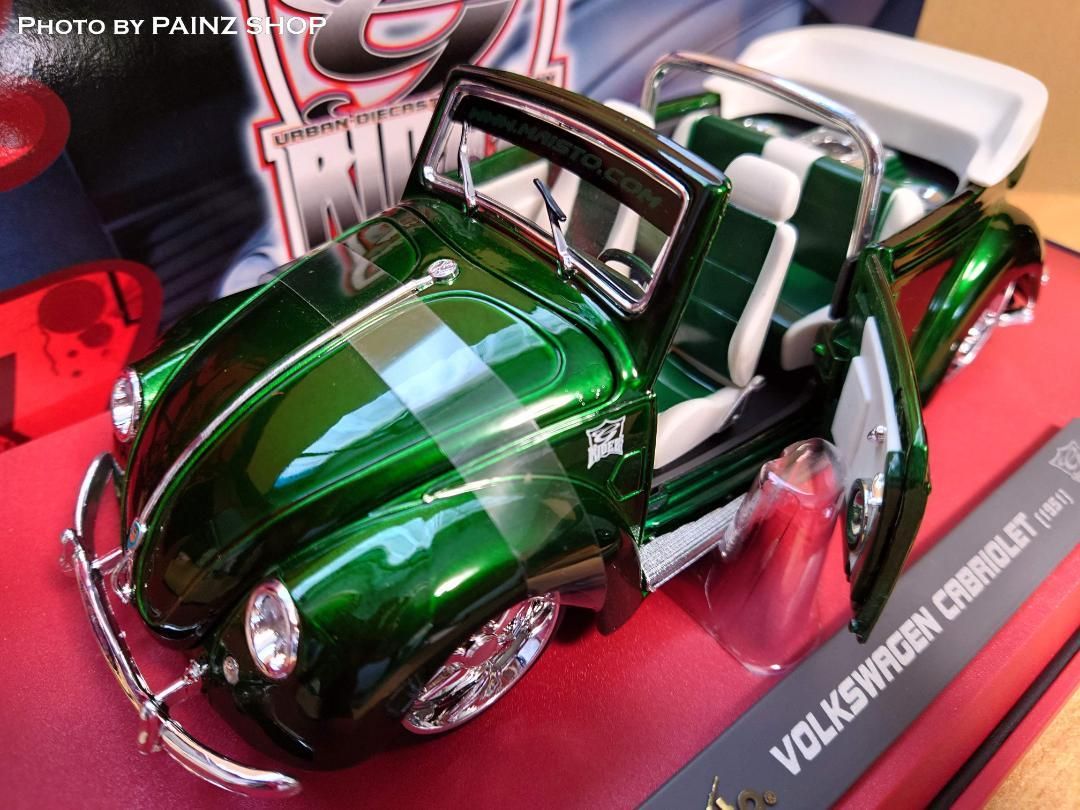 マイスト 1/18スケール 1951 VW ビートル カブリオレ-