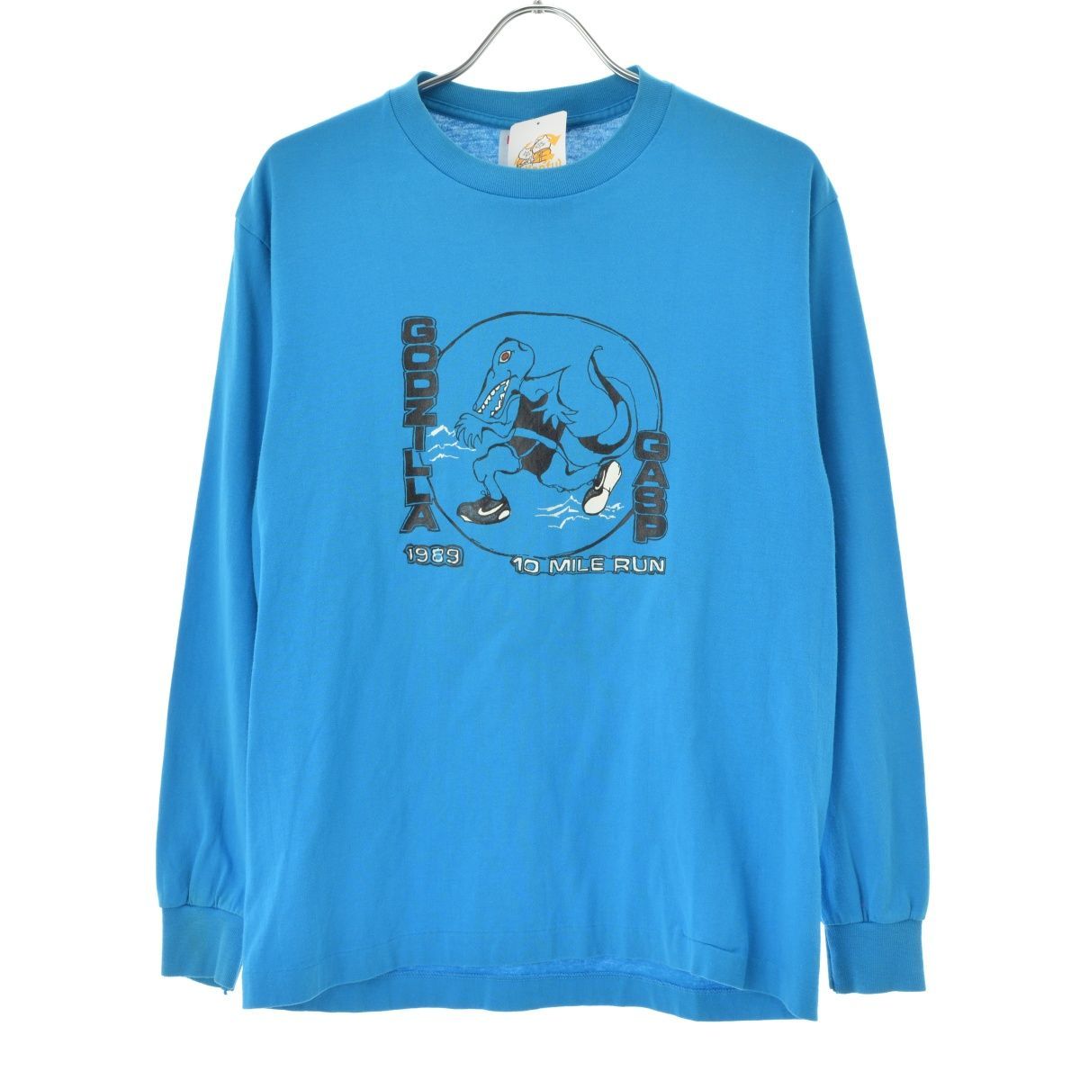 【VINTAGE】80s USA製 GODZILLA GASP長袖Tシャツ