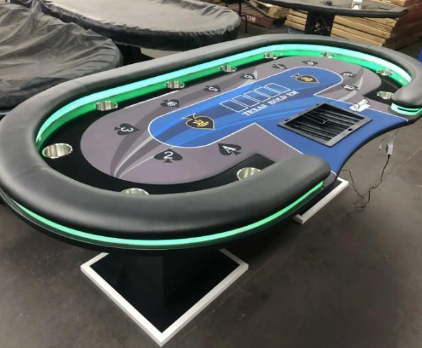 高品質人気推薦 ポーカー テーブル240 120 80cmポーカーテーブル チップ 競技用テーブル LEDライト高品質人気推薦 ポーカー テーブル240 120 80cmポーカーテーブル チップ 競技用テーブル LEDライト WWW_STEELWINDOWSANDDOORS_COM