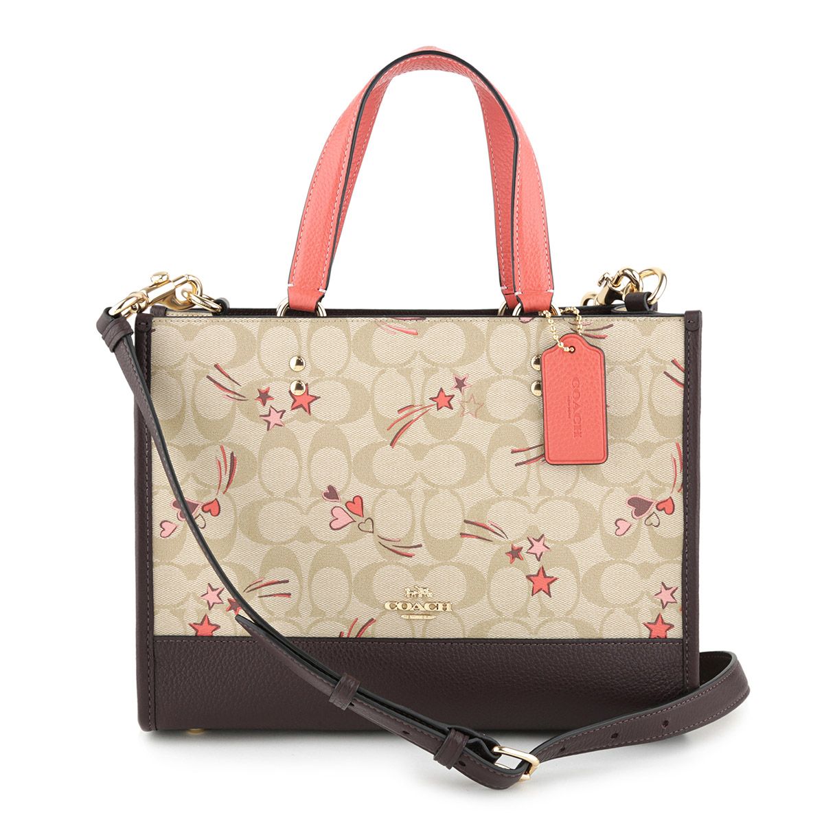 新品 コーチ COACH トートバッグ デンプシー キャリーオール ライト 