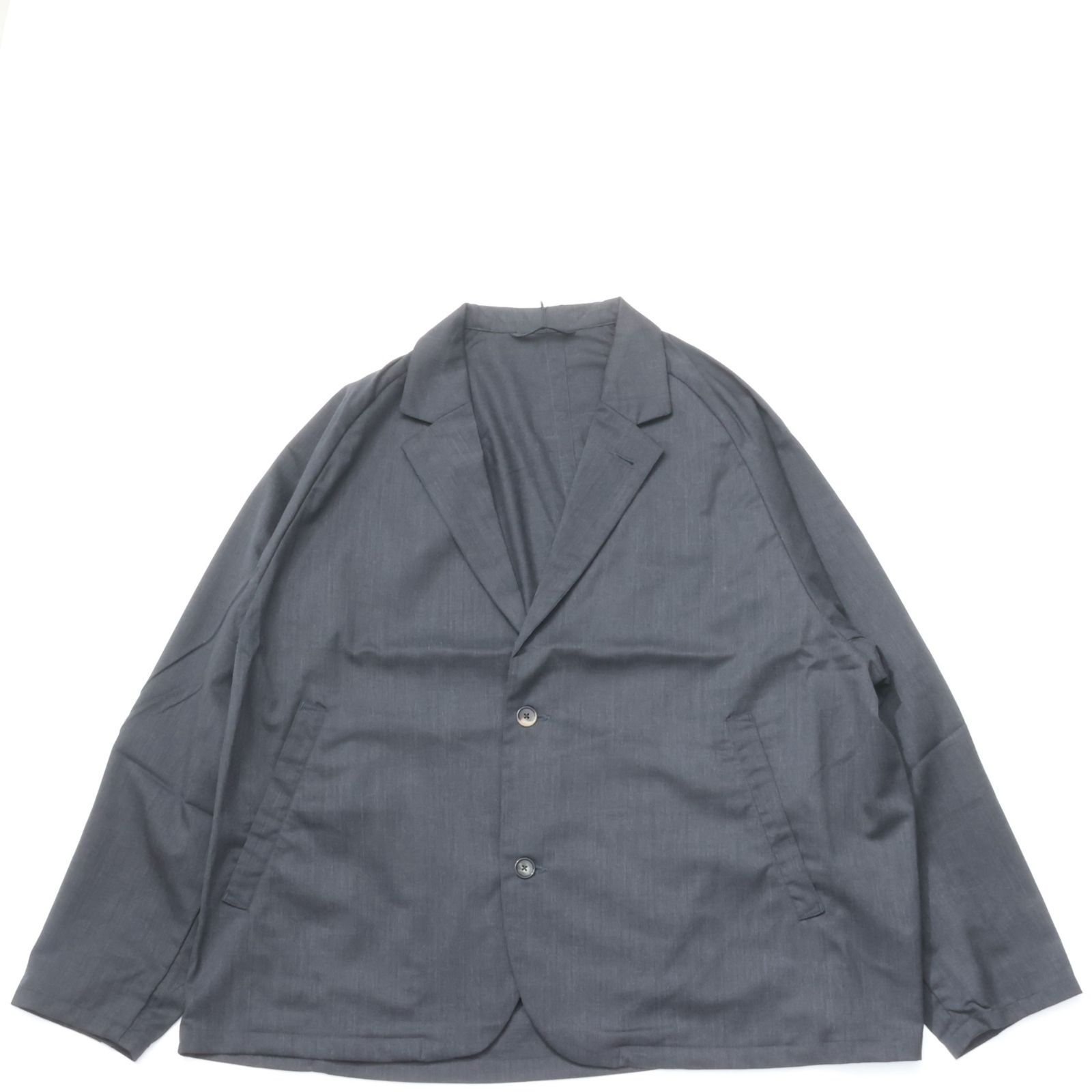Sillage シアージ veste two button anthracite twill ヴェスト
