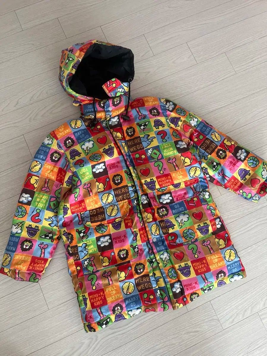 ミッキーハウス ミニケイ リバーシブル ダウン