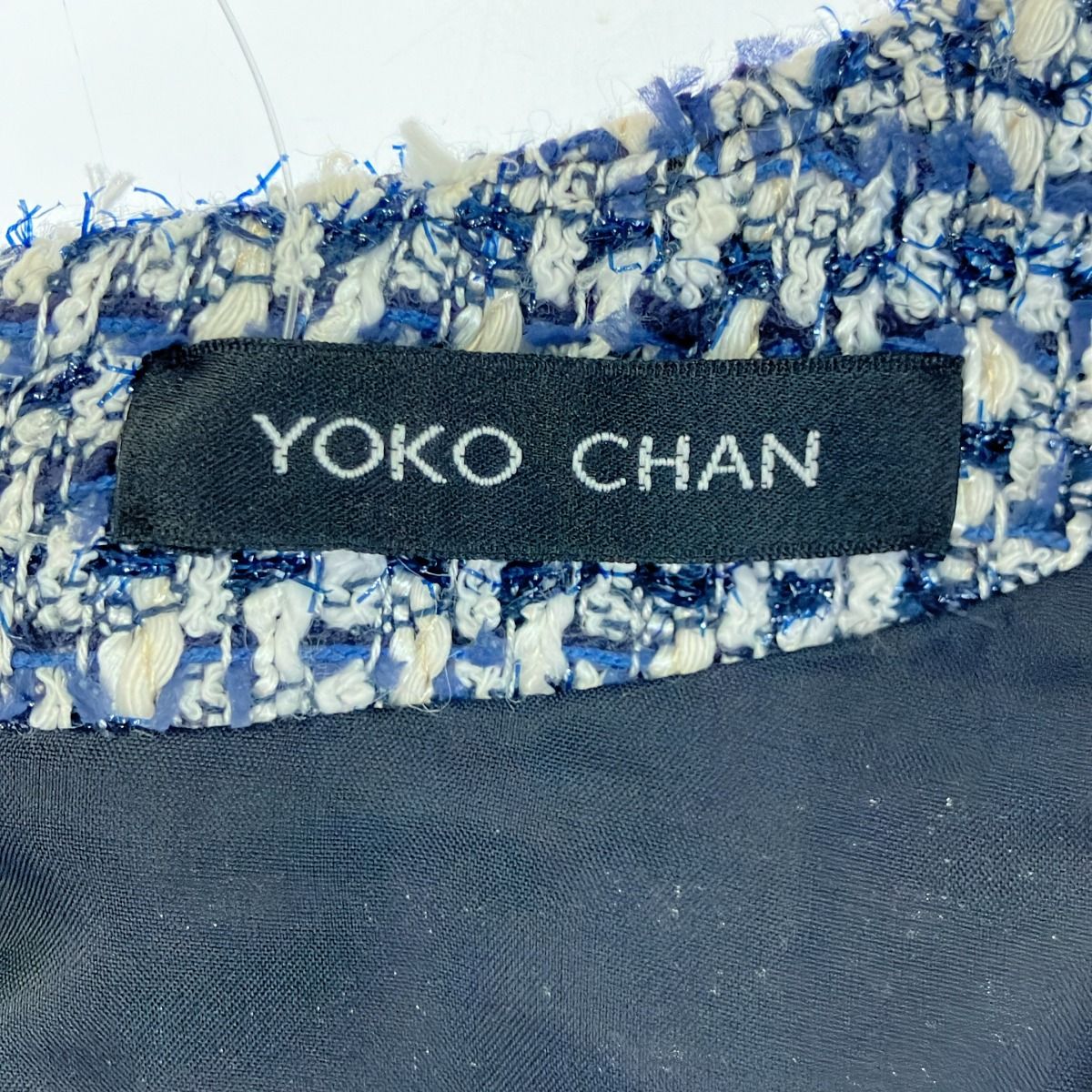 YOKO CHAN ヨーコチャン ツイードコクーンワンピース YCD-216