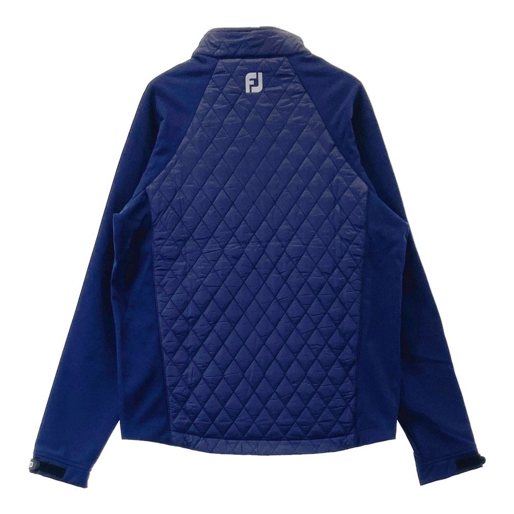 サイズ M FOOT JOY フットジョイ 中綿ジップジャケット 切替 ネイビー系 240101388648 ゴルフウェア メンズ ストスト