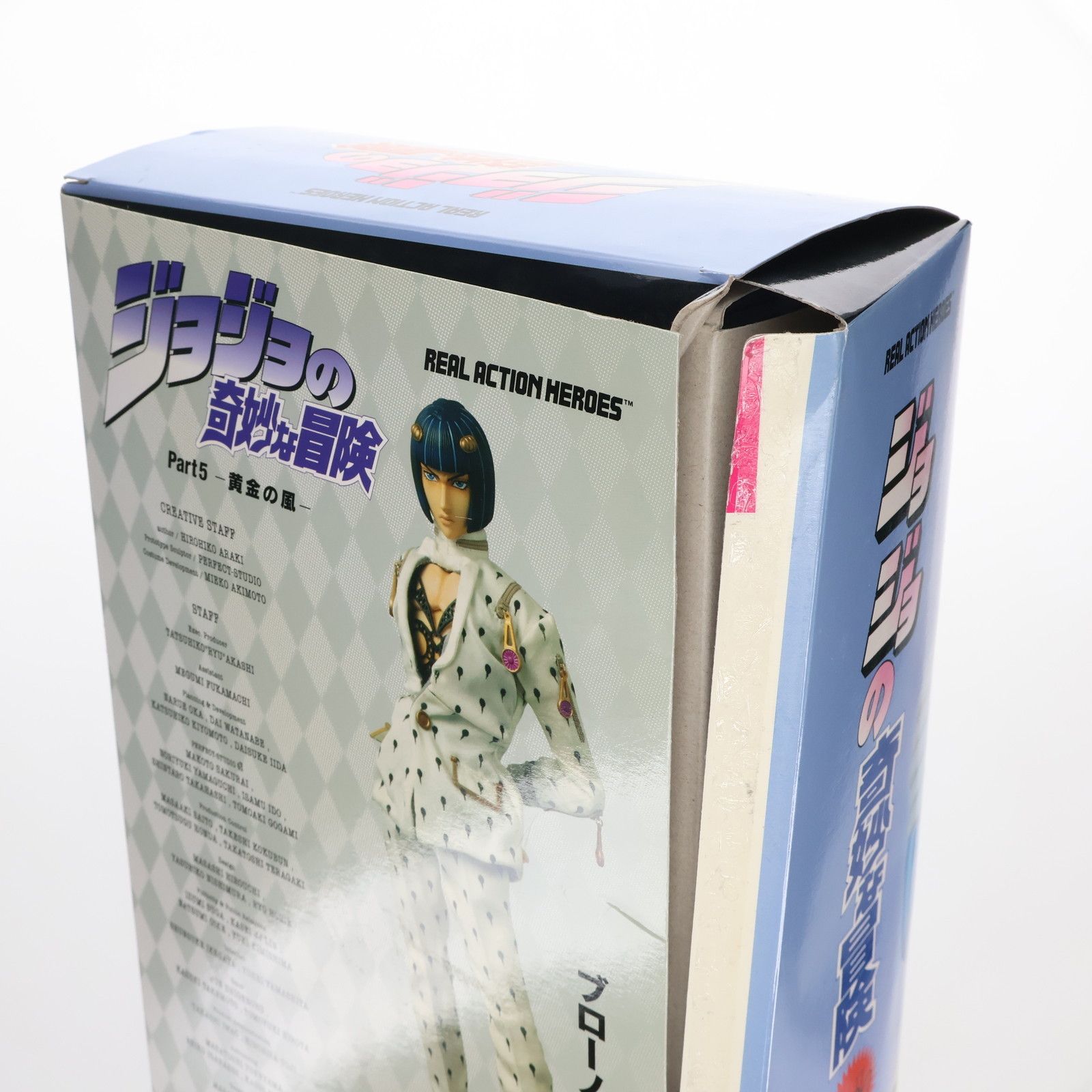 リアルアクションヒーローズ No.560 RAH ブローノ・ブチャラティ ジョジョの奇妙な冒険 第五部 黄金の風 完成品 可動フィギュア メディコム・トイ リアルアクションヒーローズ No.560 RAH ブローノ・ブチャラティ