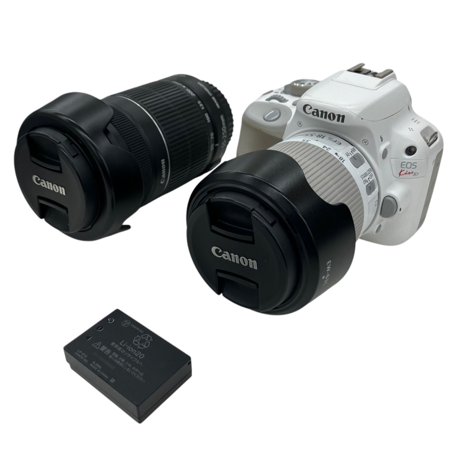 186000 現状品 CANON EOS Kiss７ デジタル一眼レフカメラ