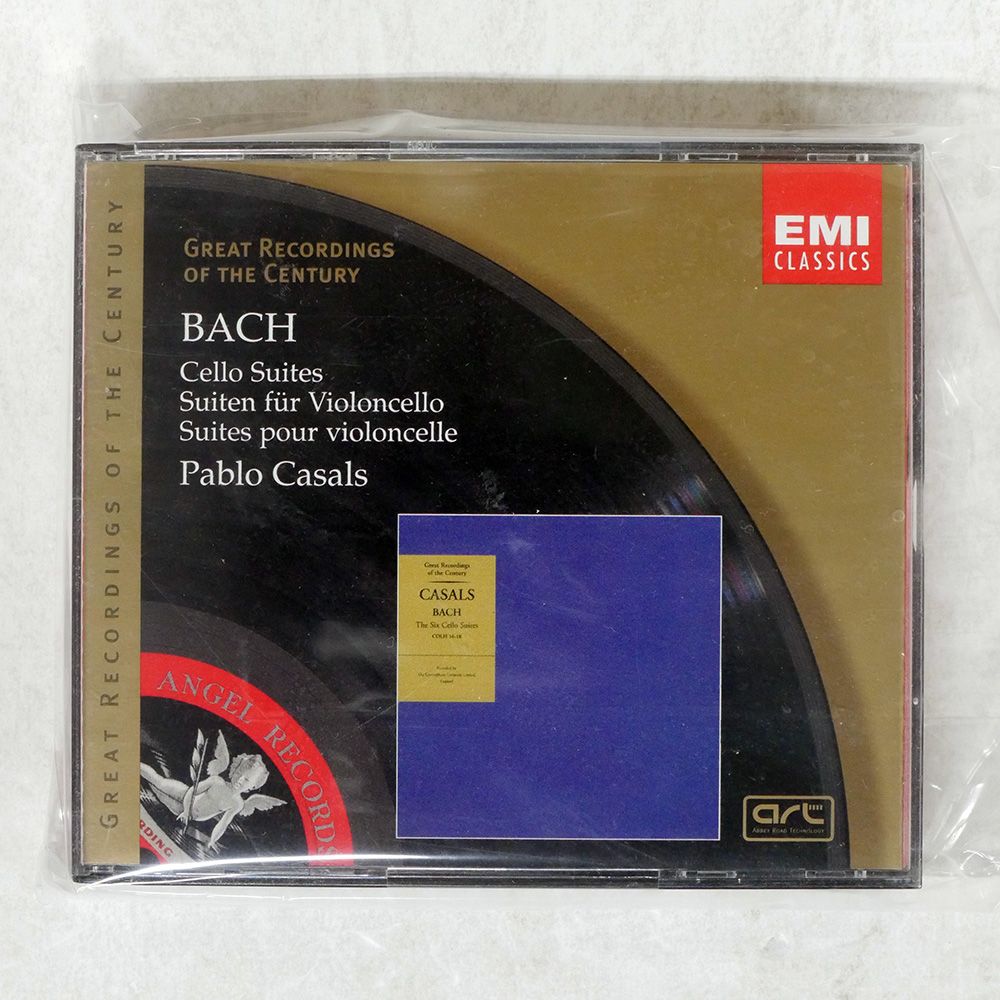 輸入盤 PABLO CASALS/BACH: CELLO SUITES/EMI CLASSICS