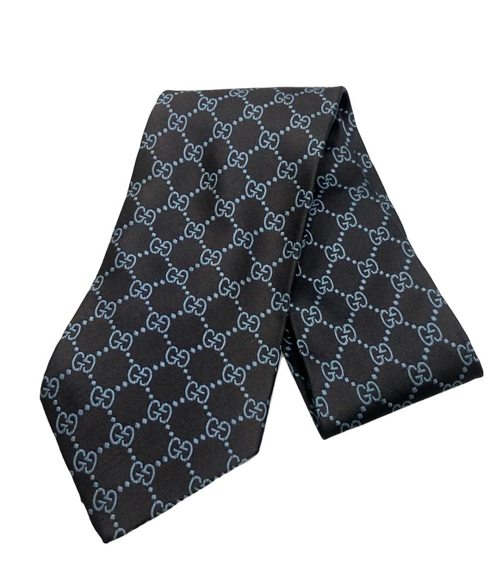 美品 グッチ ネクタイ シルク100% メンズ GUCCI