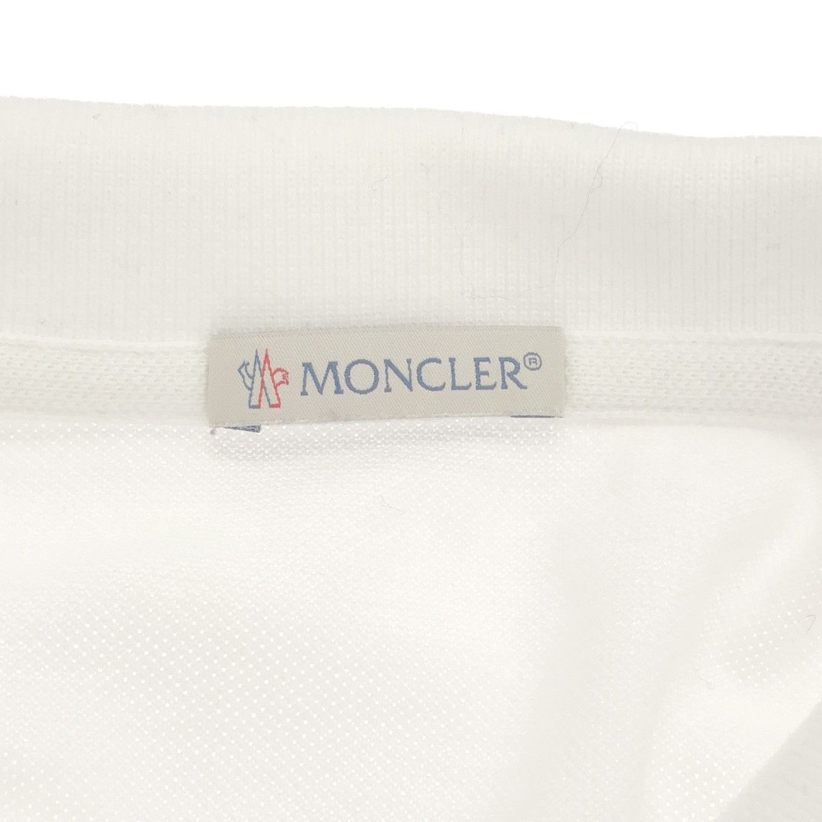 ロゴワッペン鹿の子ポロシャツ