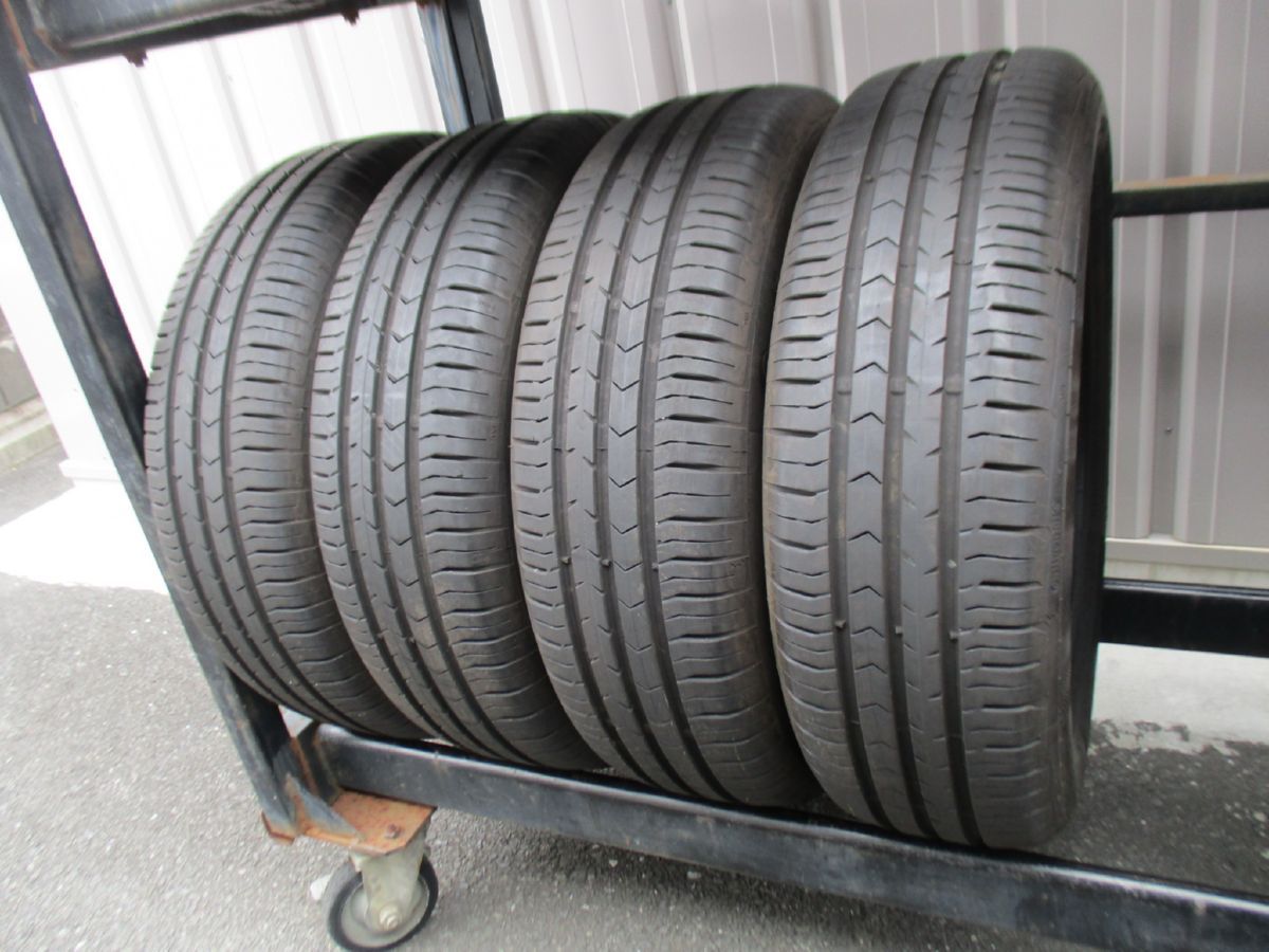 185|65R15 88H コンチネンタル ContiPremiumContact5 4本 T53240228 インボイス領収書発行