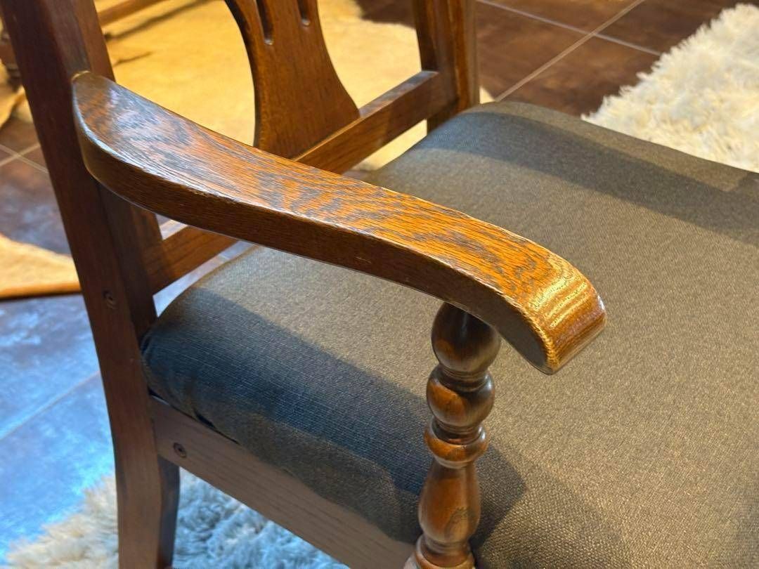 リメイク品　Brugge 三越ブルージュ　アームチェア　肘付き椅子 ny リメイク品 Brugge 三越ブルージュ アームチェア 肘付き椅子 ny