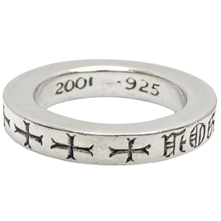 Chrome Hearts クロムハーツ 3mm SPACER FUCK YOU 3mmスペーサー ファックユー リング 指輪 約6号 SV925 シルバー