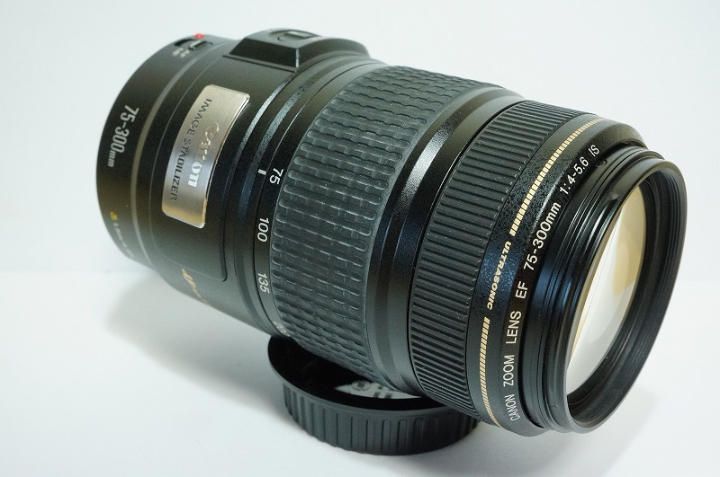 望遠＆手振れ □ EF75-300mm F4-5.6 IS USM - メルカリ