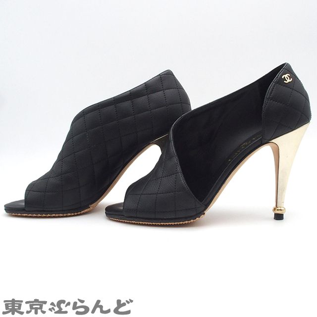 シャネル CHANEL マトラッセ キルティング パンプス ハイヒール G30500