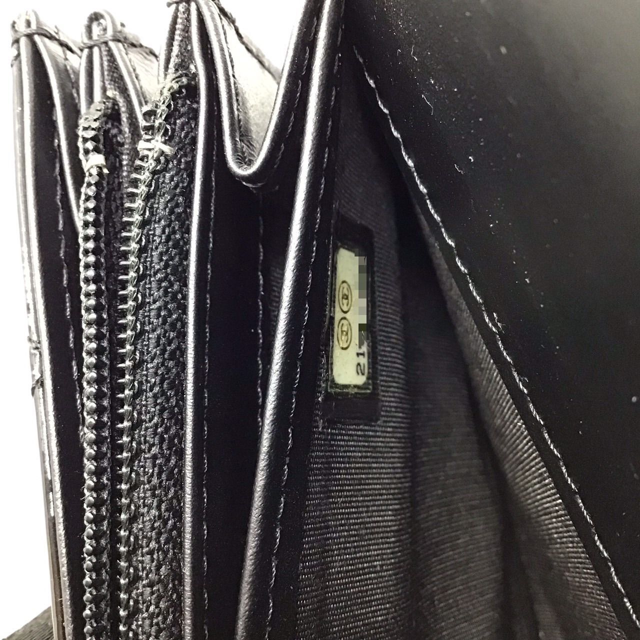 CHANEL シャネル ボーイシャネル ロングフラップウォレット