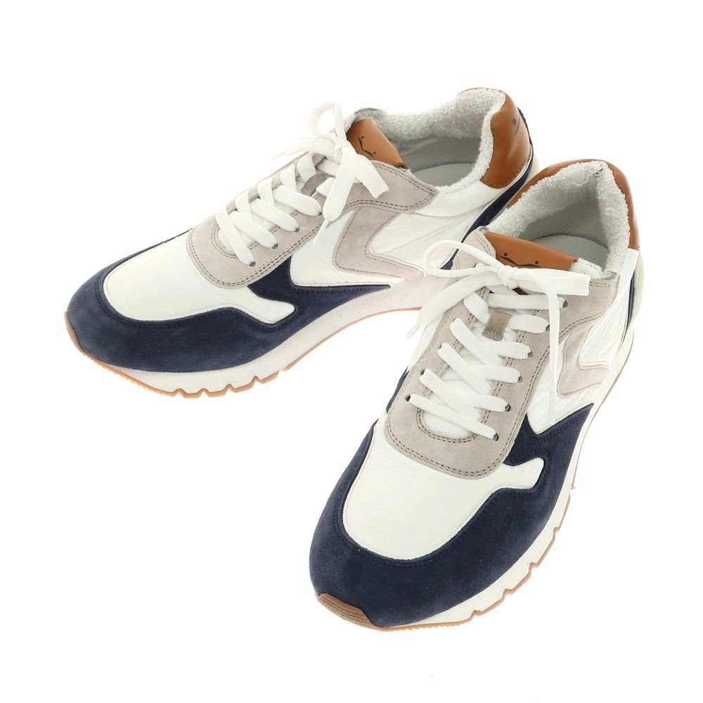 【新品アウトレット】ボイルブランシェ VOILE BLANCHE LIAM POWER スニーカー ホワイトxネイビー系【サイズ43】【メンズ】