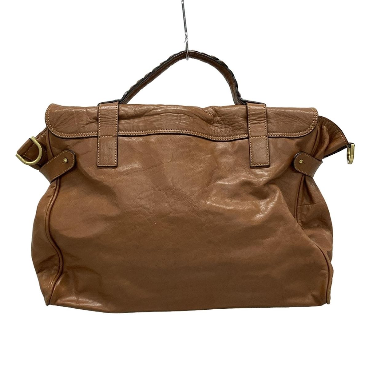 Mulberry メープル　ブラウンレザーバッグ　美品 Mulberry - 【中古】【美品】Mulberry マルベリー ハンドバッグ