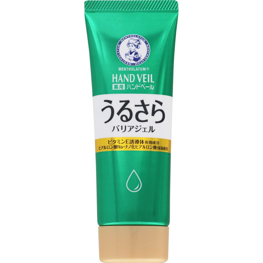 6個まとめ買い  メンソレータム　薬用ハンドベール　うるおいさらっとジェル　70G  送料無料 × 6個セット