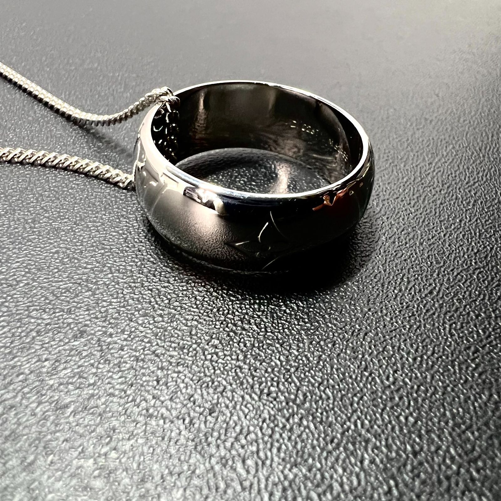 LOUIS VUITTON／ルイヴィトン M62485 モノグラム リングネックレス