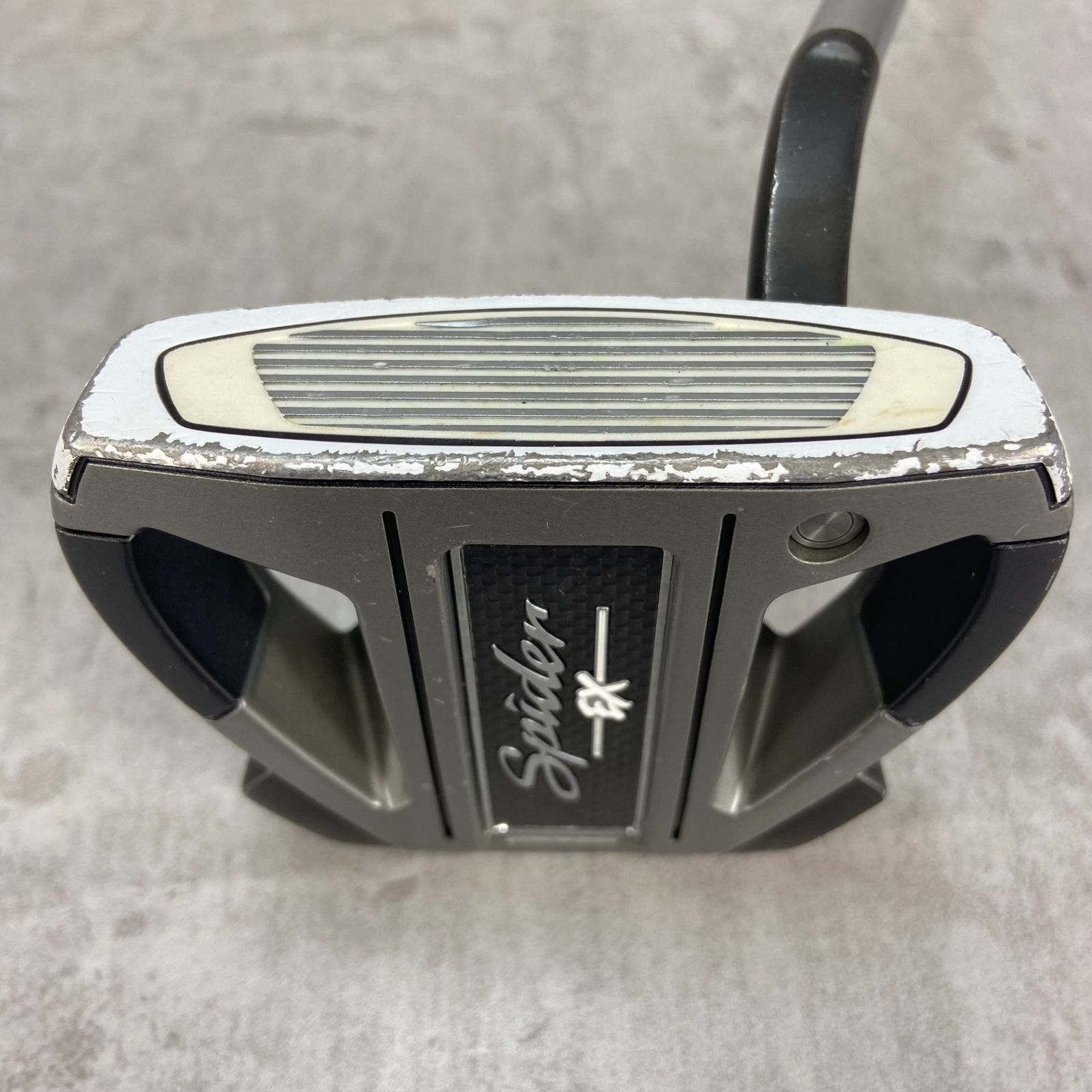 お値下げ！TaylorMade スパイダーパター 黒白 マレット型 Amazon.co.jp: TaylorMade スパイダーGTXパター 33インチ
