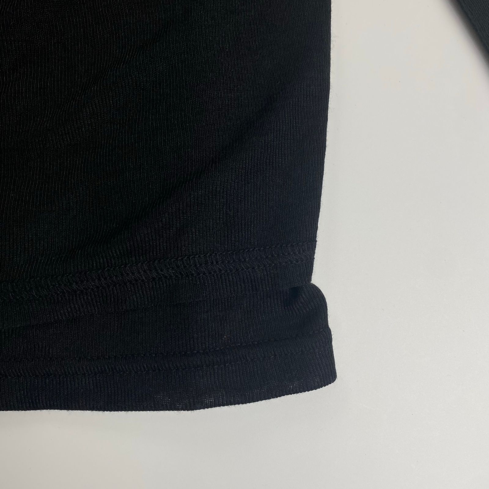 NO/FAITH STUDIOダブルレイヤードロングスリーブ ブラウン タグ付】 NO/FAITH STUDIOS / DOUBLE LAYERED LONG SLEEVE
